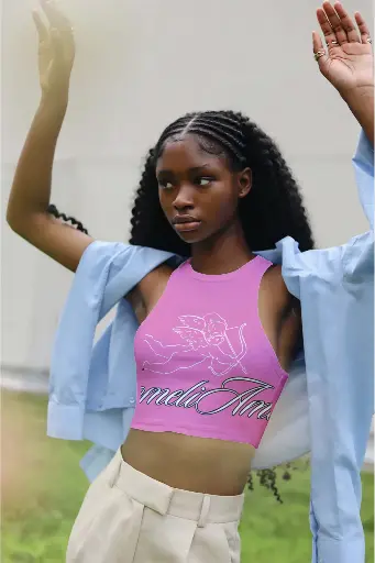 Amor Crop Tank Top